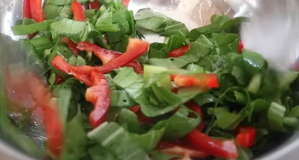 Pak Choi-Salat